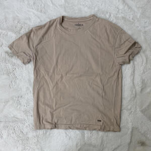 YoungLA Men's Large Beige Cotton T-Shirt